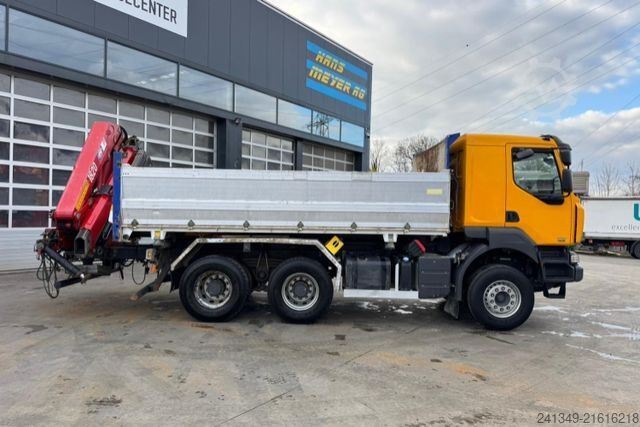 Tipper truck RENAULT Kerax 410 6x4 HMF1820-7 **38'000KM**