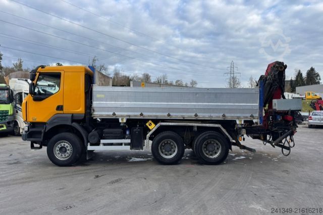 Tipper truck RENAULT Kerax 410 6x4 HMF1820-7 **38'000KM**