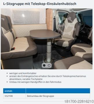 Polointegrovaný obytný vůz Knaus L!VE TI 650 MEG Platinum Selection TraumMobil*160*Autom*L-Sitz
