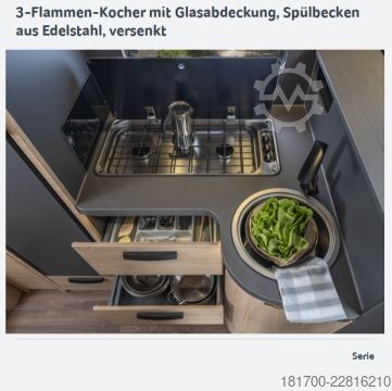 Polointegrovaný obytný vůz Knaus L!VE TI 650 MEG Platinum Selection TraumMobil*160*Autom*L-Sitz