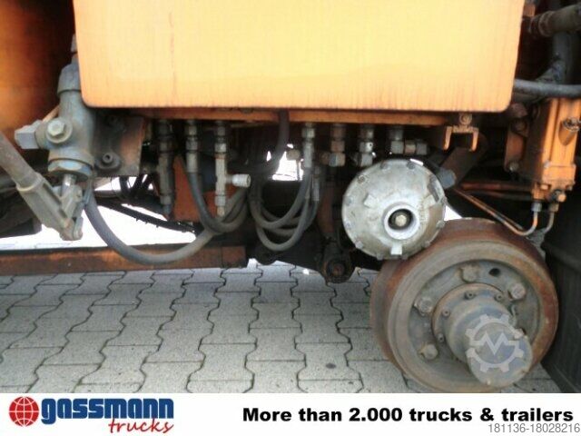 Οδοκαθαριστικό μηχάνημα MAN M03 14.152 4x2, Schienenkehrmaschine