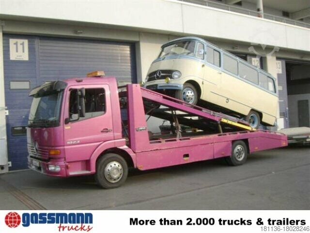 Fourgon porte-voitures Mercedes-Benz Atego 817L   4x2, Autotransporter,  2x VORHANDEN!