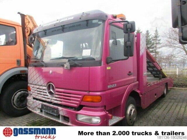 Fourgon porte-voitures Mercedes-Benz Atego 817L   4x2, Autotransporter,  2x VORHANDEN!