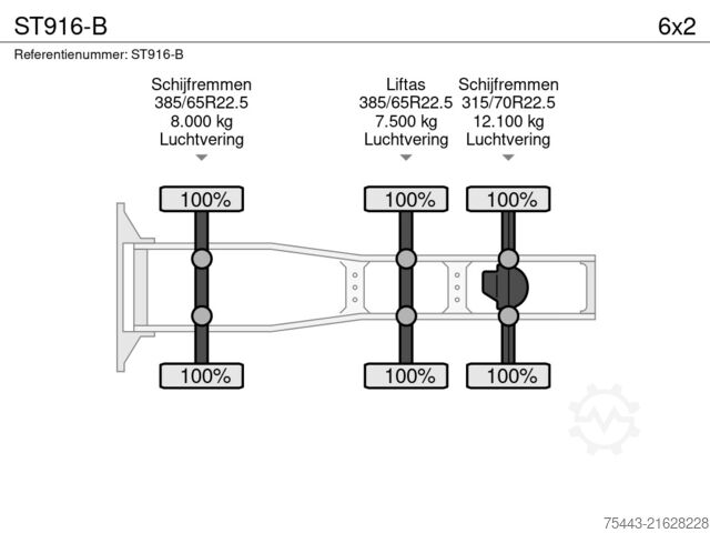 Standard-SZM DAF XG 530 FTG - ST916-B - TraXon – MX Engine brake...
