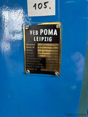 Book binding machine Poma P350x240