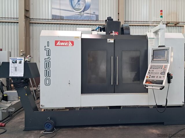 Centro de usinagem CNC vertical de 3+2 eixos AWEA AF-1250
