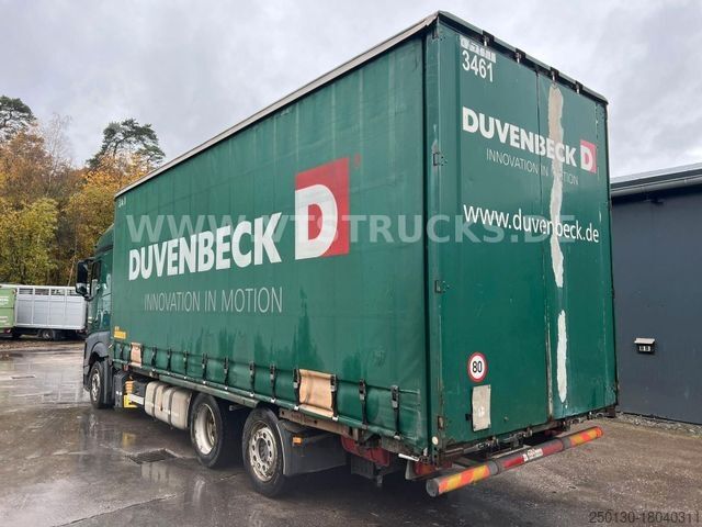 Felépítménycserélő teherautó MERCEDES-BENZ Actros 2536 6x2 Euro6 BDF + Krone Wechselbrücke