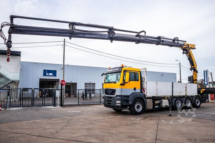 Vrachtwagen met kraan MAN TGS 35.440 BL - PK 42002-SH/6xhydr.
