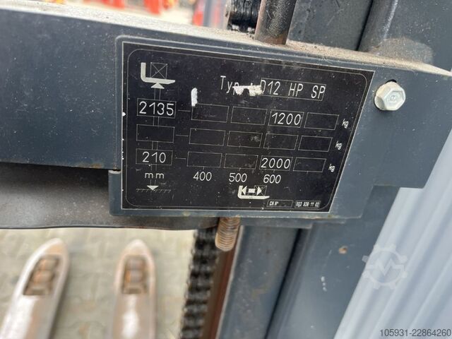 Staande vorkheftruck Linde D12HPSP
