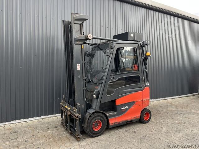 Electric 4-wheel forklift Linde E25H-01/600