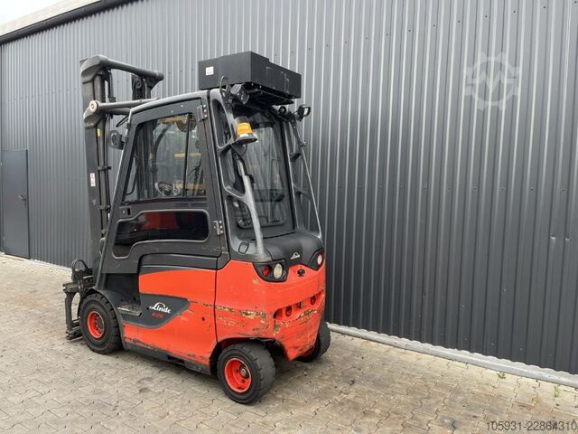 Electric 4-wheel forklift Linde E25H-01/600