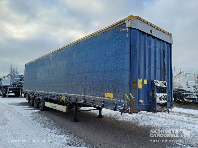 Otevřený návěs s plachtou Krone Curtainsider Mega