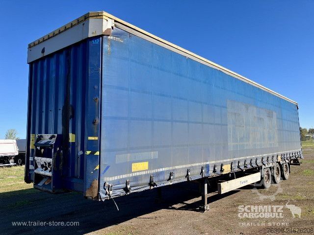 Otevřený návěs s plachtou Krone Curtainsider Mega