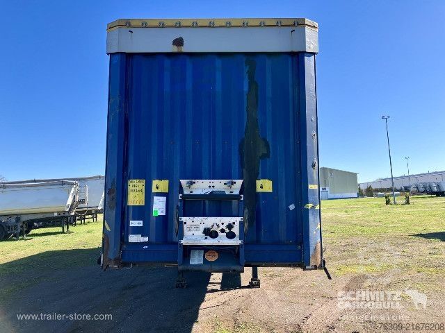Otevřený návěs s plachtou Krone Curtainsider Mega