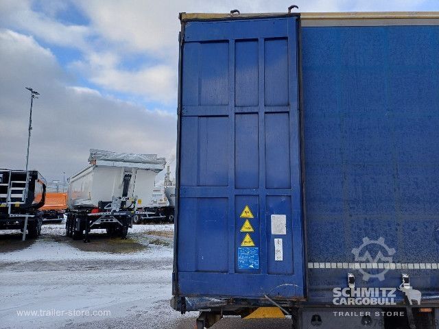 Otevřený návěs s plachtou Krone Curtainsider Mega