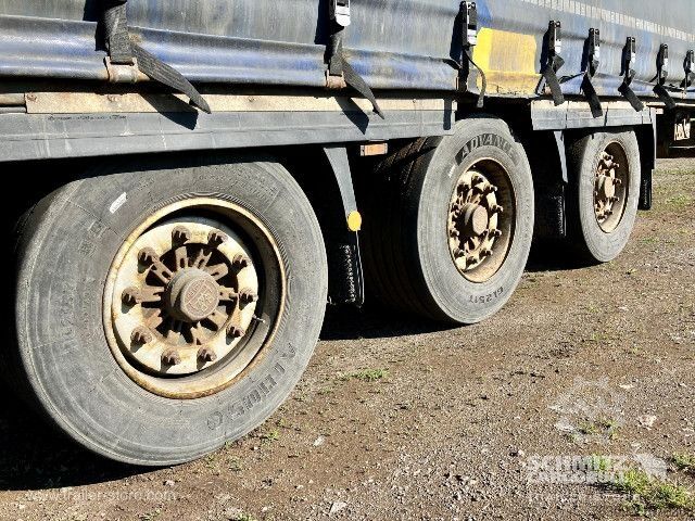 Otevřený návěs s plachtou Krone Curtainsider Mega