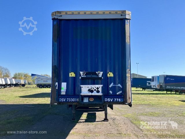 Semi-reboque aberto com lona Krone Curtainsider Mega