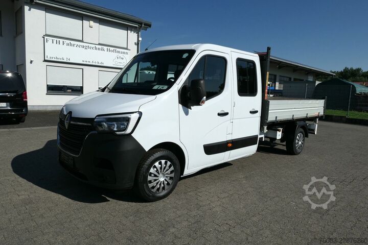 Transporter mit Kipper RENAULT Master L3 Doka 3 Seiten Kipper Klima AHK