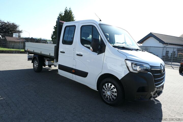 Transporter mit Kipper RENAULT Master L3 Doka 3 Seiten Kipper Klima AHK