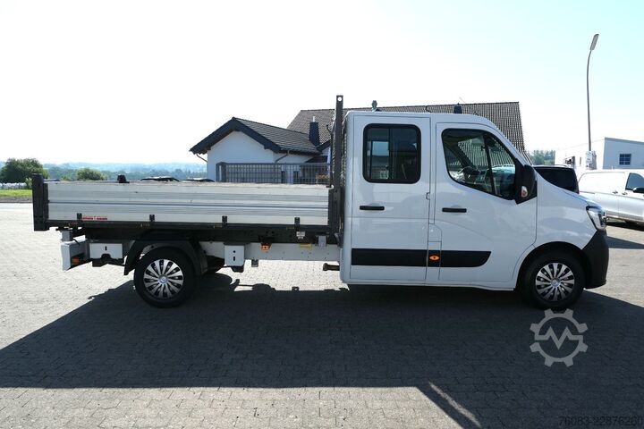 Transporter mit Kipper RENAULT Master L3 Doka 3 Seiten Kipper Klima AHK