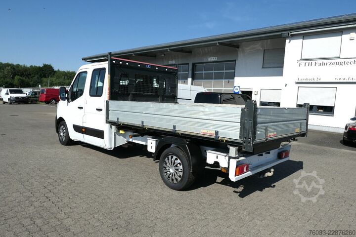 Transporter mit Kipper RENAULT Master L3 Doka 3 Seiten Kipper Klima AHK