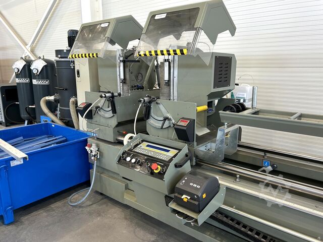 Διπλό φαλτσοπρίονο Emmegi Classic Magic 500 TU/6 + Chip Conveyor