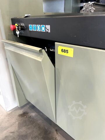 Διπλό φαλτσοπρίονο Emmegi Classic Magic 500 TU/6 + Chip Conveyor