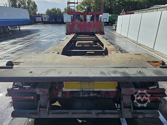 Μεταφορά εμπορευματοκιβωτίων MEILLER MSA 27 CK20 3 AXLE BPW 20FT TIPPER