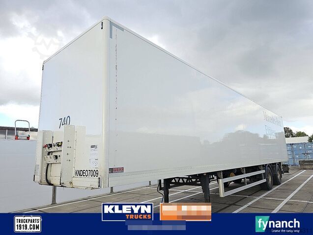 βαλίτσα Weka 2 AXLE CLOSED BOX STEER AXLE 3T LIFT