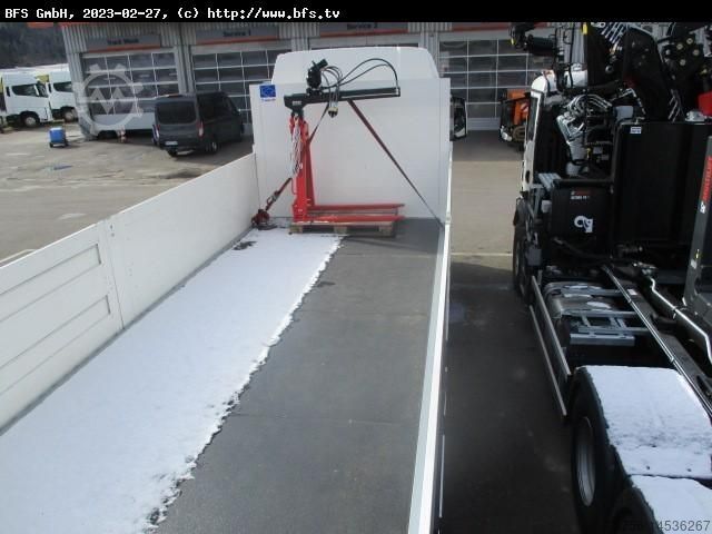 Vrachtauto met open laadbak MAN TGS (TG3) 26.510 6x2-4 BL  HIAB 232ES-5 X-HIPRO