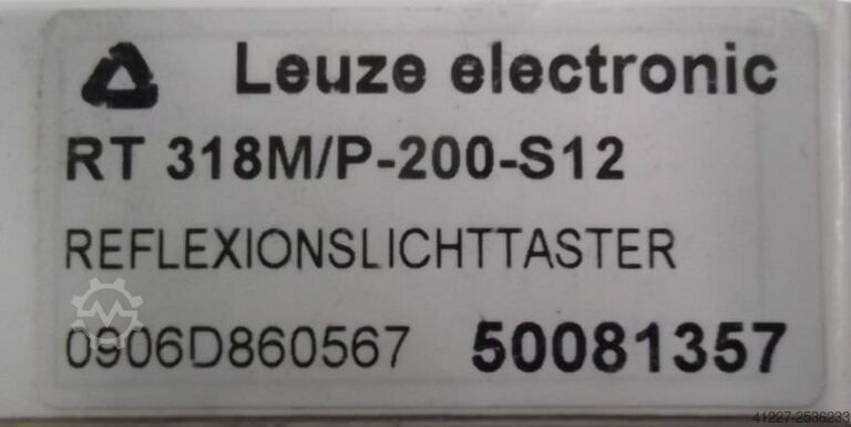 Reflective light barrier Leuze RT-318M/P-200-S12
