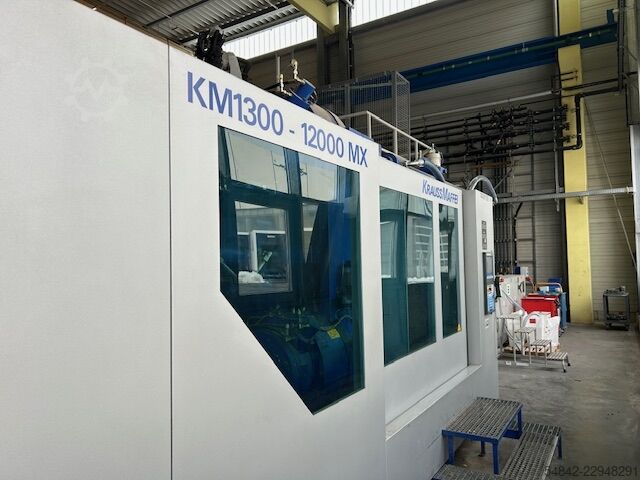 Mašina za brizganje plastike KraussMaffei KM 1300-12000 MX inkl. KUKA Roboter