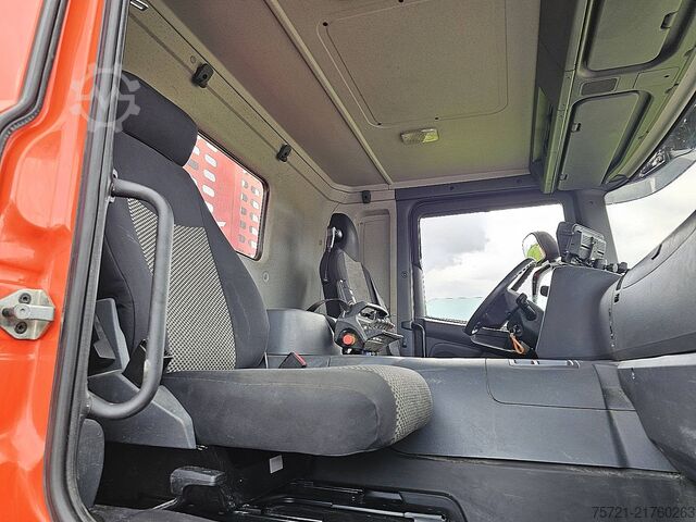 Remorque à plate-forme SCANIA P410 HIAB 258EP5