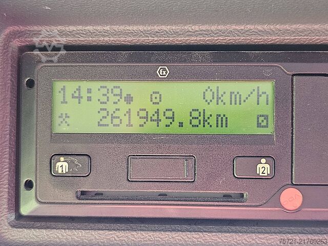 Remorque à plate-forme SCANIA P410 HIAB 258EP5