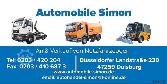 útseprő gép Hako Citymaster 1600 4x4 Kehrm. Service Neu