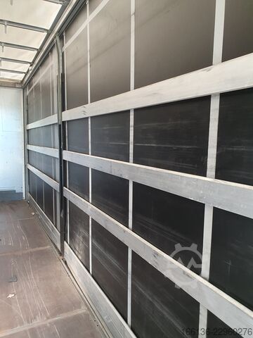 ανοιχτό ρυμουλκούμενο με μουσαμά Fliegl TPS 118 Durchladeanhänger 7,3 Meter