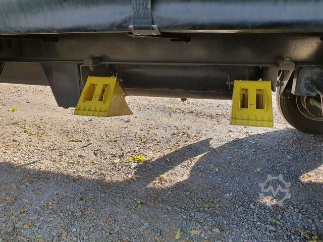 ανοιχτό ρυμουλκούμενο με μουσαμά Fliegl TPS 118 Durchladeanhänger 7,3 Meter