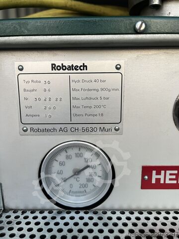 Oprawiarka klejowa Robatech RoBa 30 agregat klejowy hot-melt 40 bar, 900 g/m