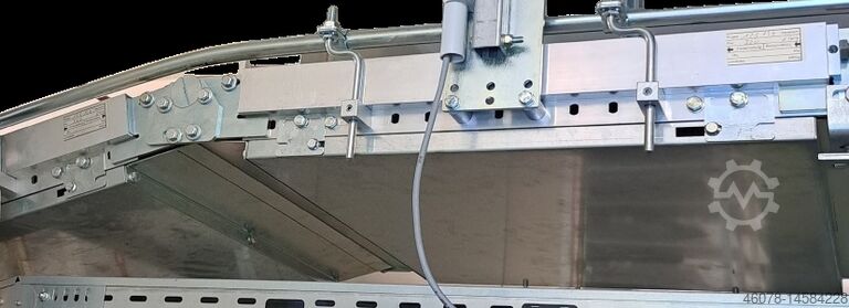 Stijgband hellingsband stijgtransporteur met bocht... Transnorm GF 7600-700-600