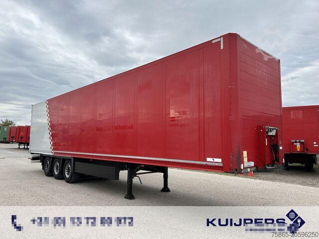 Koffer Schmitz Cargobull SCB S3B / Box Trailer / 2x Liftas / APK TUV 10-26