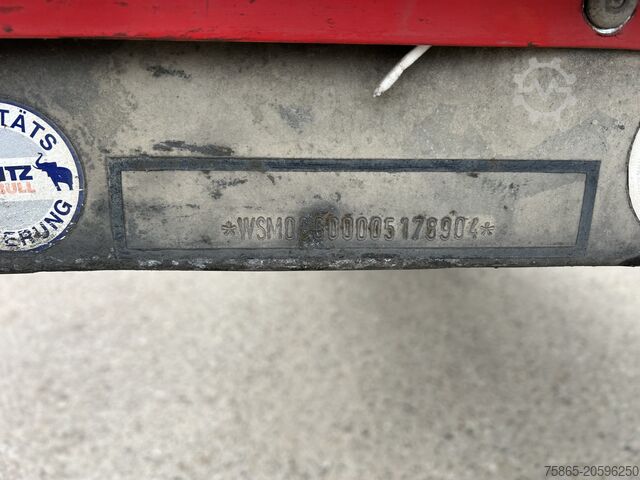 Koffer Schmitz Cargobull SCB S3B / Box Trailer / 2x Liftas / APK TUV 10-26