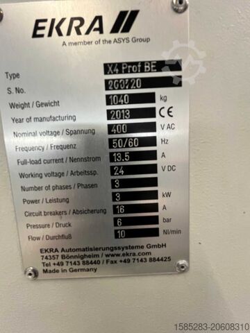 Imprimante sérigraphique EKRA X4 Prof BE