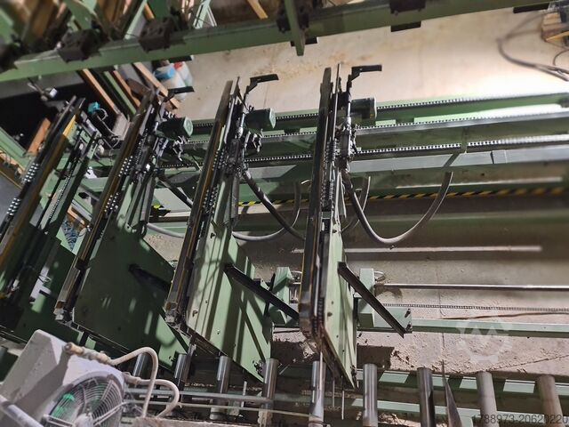 Fierăstrău cu optimizare și stivuitor Weinig WEINIG