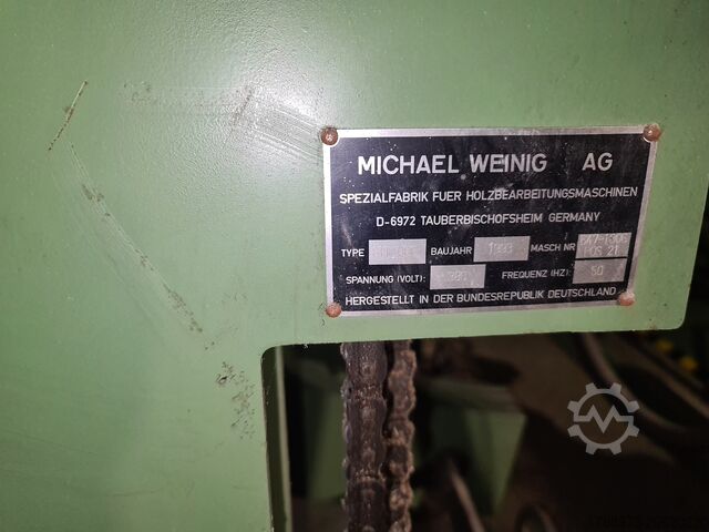 Fierăstrău cu optimizare și stivuitor Weinig WEINIG