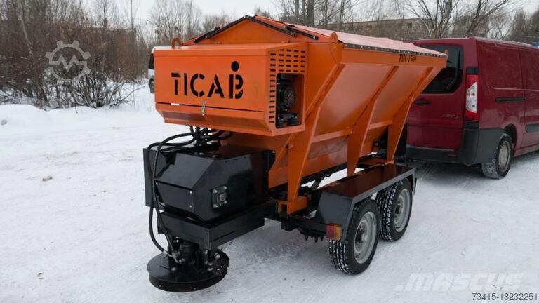 Masztix aszfaltkeverő TICAB Salt and Sand Spreader RPS 1500