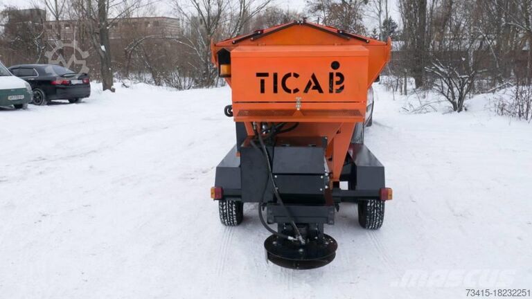 Masztix aszfaltkeverő TICAB Salt and Sand Spreader RPS 1500