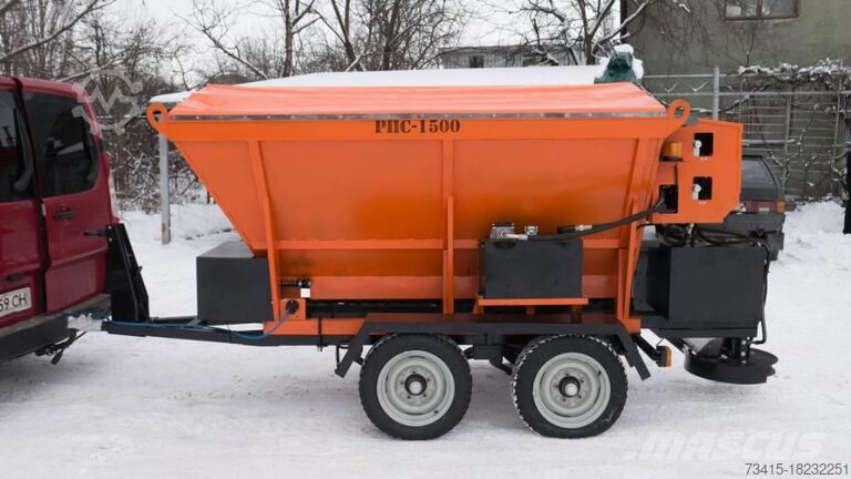 Masztix aszfaltkeverő TICAB Salt and Sand Spreader RPS 1500