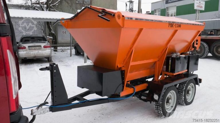 Masztix aszfaltkeverő TICAB Salt and Sand Spreader RPS 1500