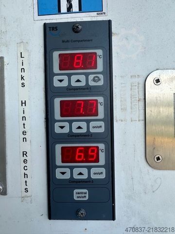 Standaard trekker VOLVO FM 380 / Schmitz / 3 Kammer / Carrier ICELAND