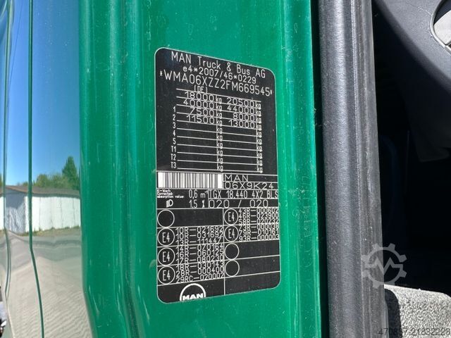 Standardní tahač MAN TGX 18.440 XLX / Hydraulik / Retarder